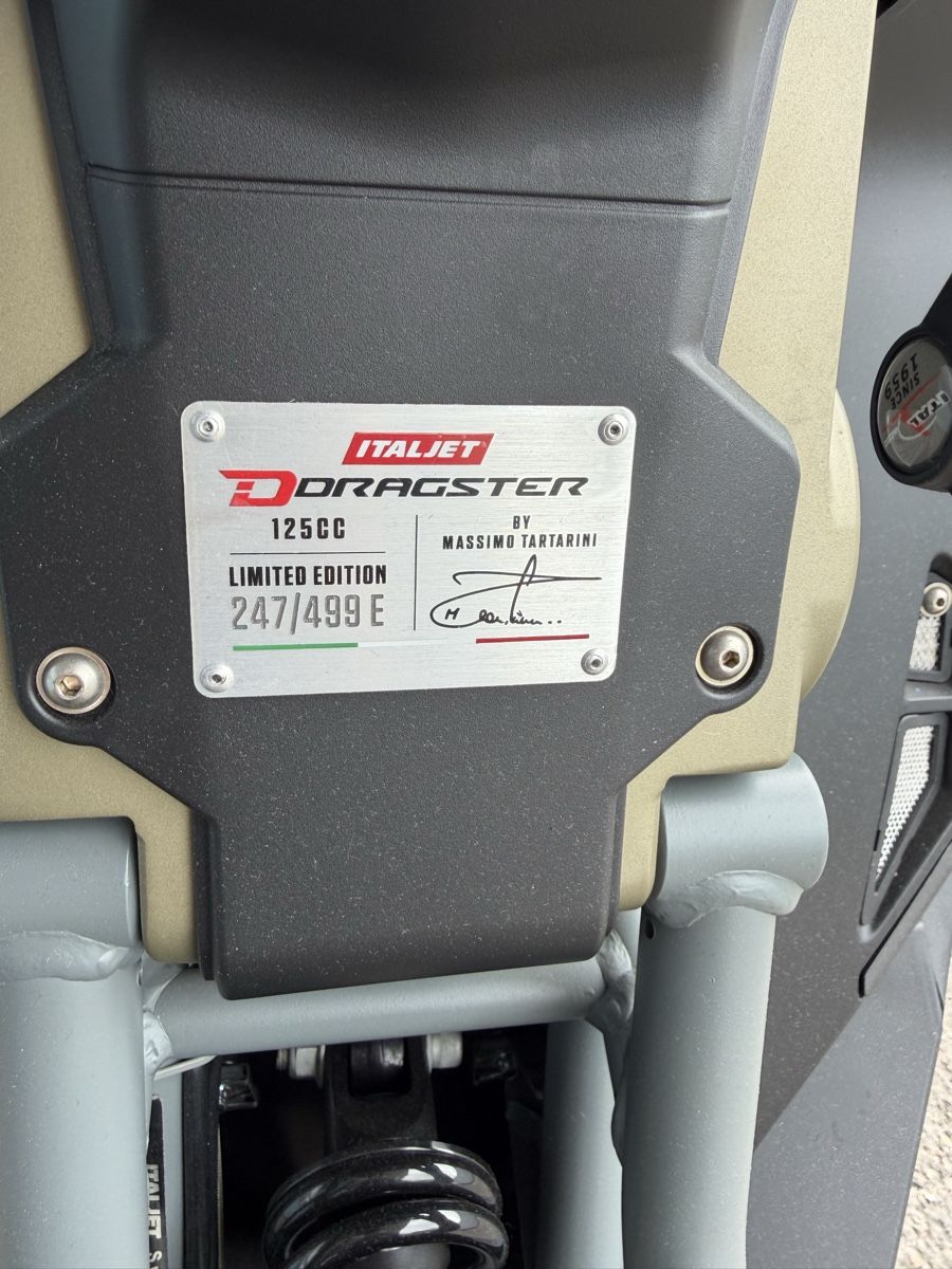 Italjet Scooter: Italjet Dragster 125cc Limited Edition – Nuovo e nell'imballaggio originale da Steinhausen venduto da MasterZG 3