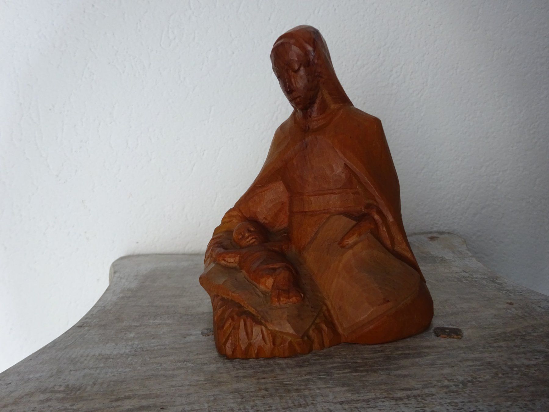 Statuette: Gasser Krippe / Mutter und Jesuskind  - H15cm – Usato da Oetwil am See venduto da Senegal 2
