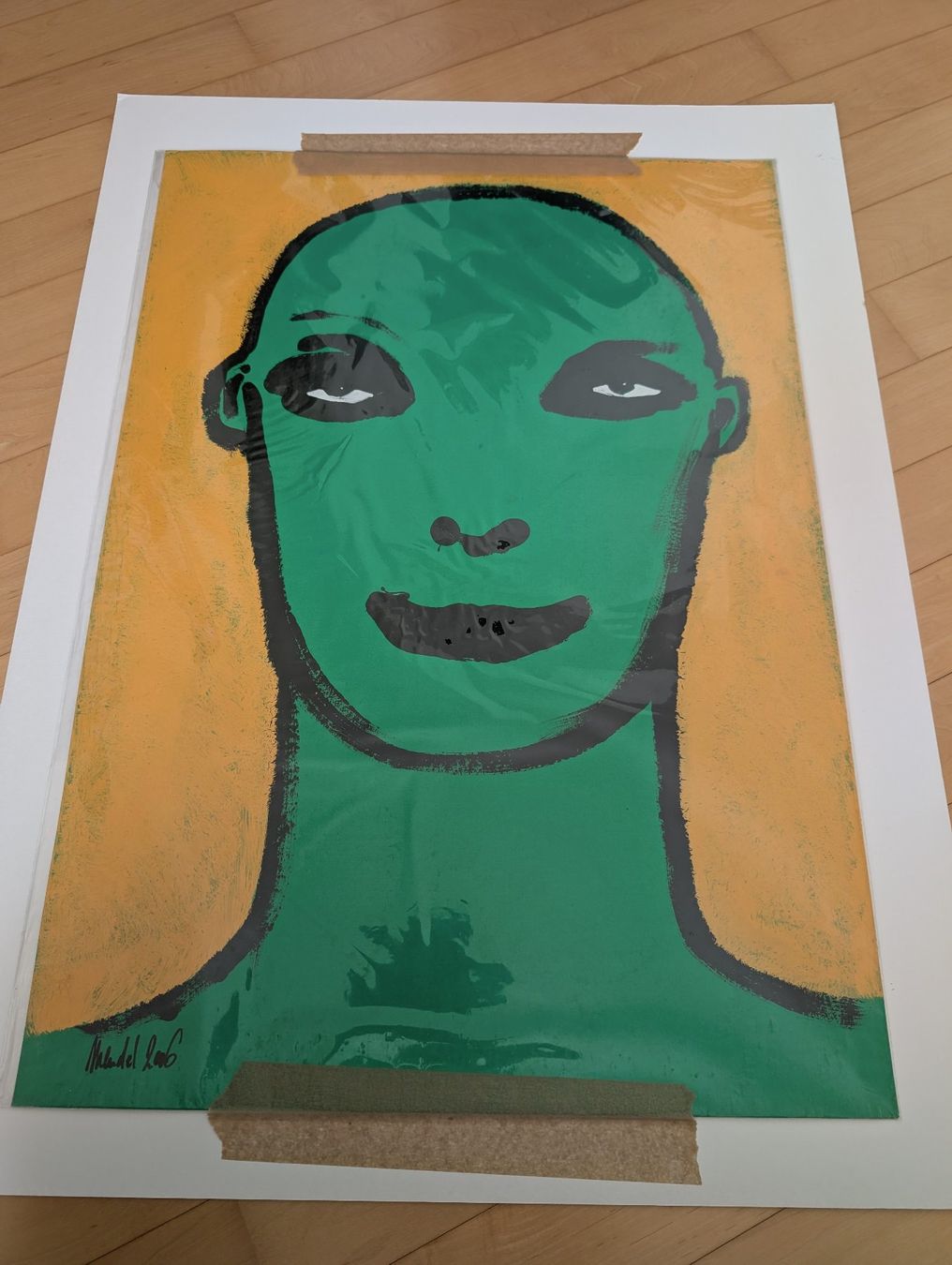 Gemälde: Oel Bild Philippe Mendel 2006 – Neu und originalverpackt aus Stans von Magas