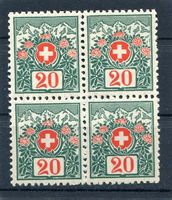 Nachporto Nr. 34 V'block postfrisch