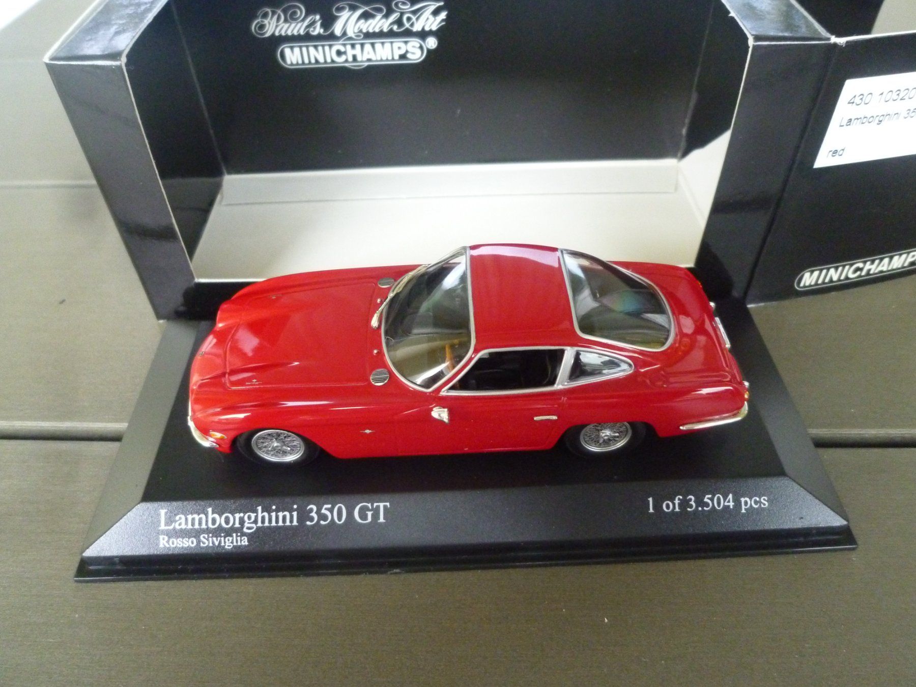 Lamborghini Modellini d'auto: Lamborghini 350 GT – Nuovo e nell'imballaggio originale da Flawil venduto da Imperiosud 5