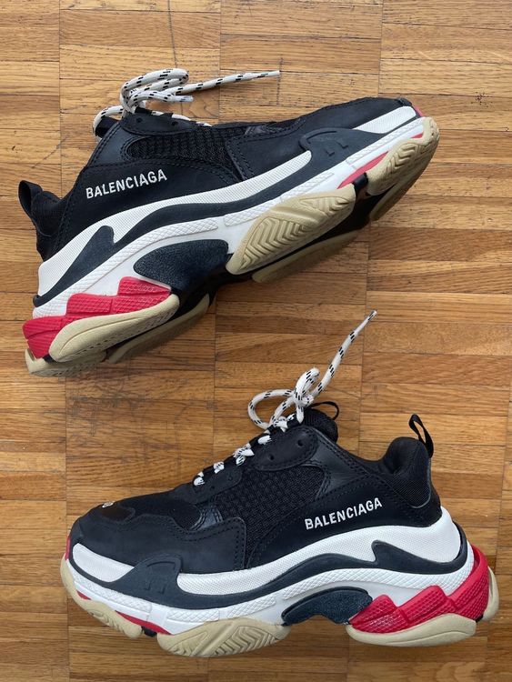 balenciaga triple s size 38