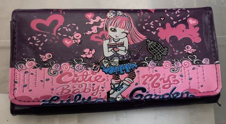 Lila Portemonnaie / Geldbeutel mit Anime-Motiv, Top!
