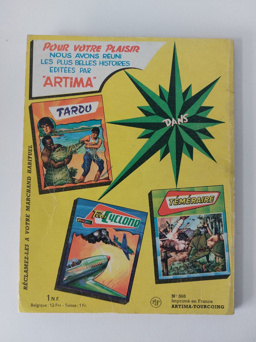 Fumetti: Dynamic Toni Cyclone Artima 1960 Comic – Usato da Schenkon venduto da Uhu007 6