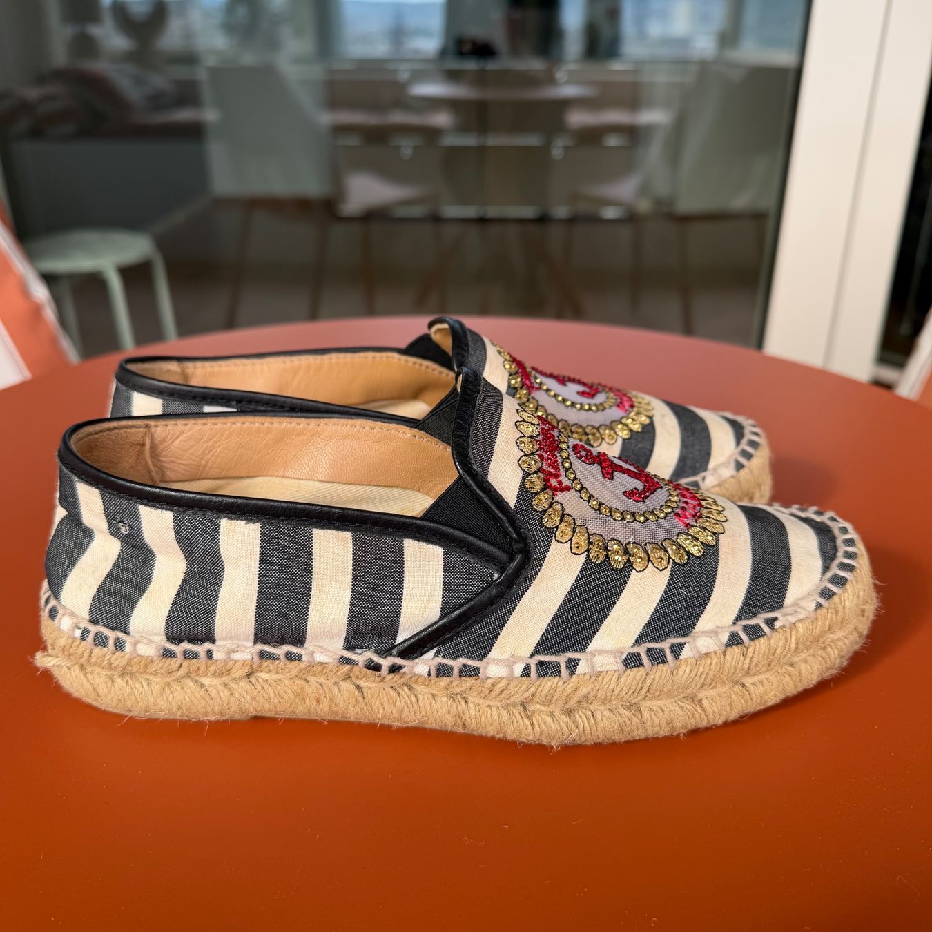 Philipp Plein Chaussures femmes: Philipp Plein Espadrilles gestreift Grösse 38 – D'occasion à Zürich par ana.vla