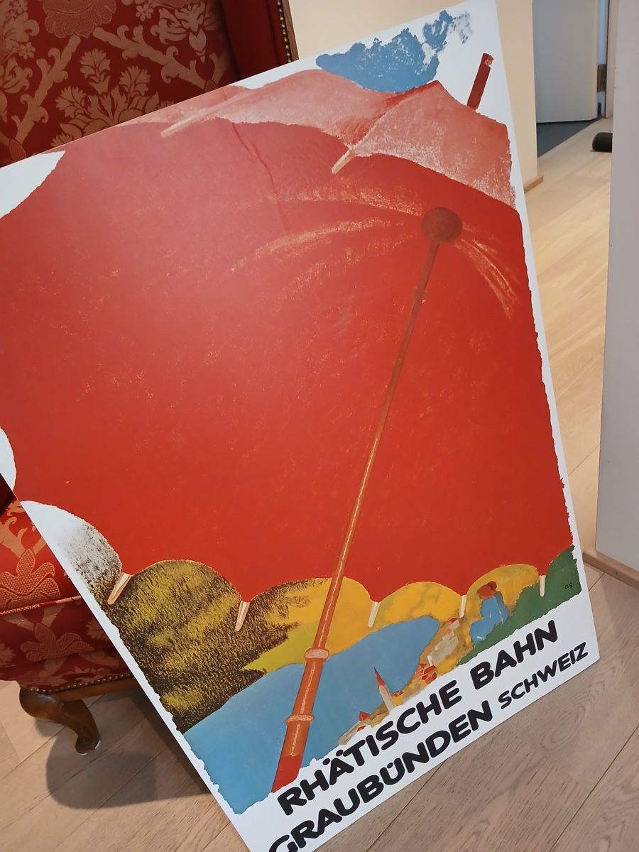 Plakat RhB Werbung (Gebraucht) in Arosa für CHF 10 – mit Lieferung auf ...