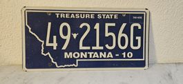 Nummernschild Montana, USA
