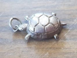 Anhänger Silber Schildkröte