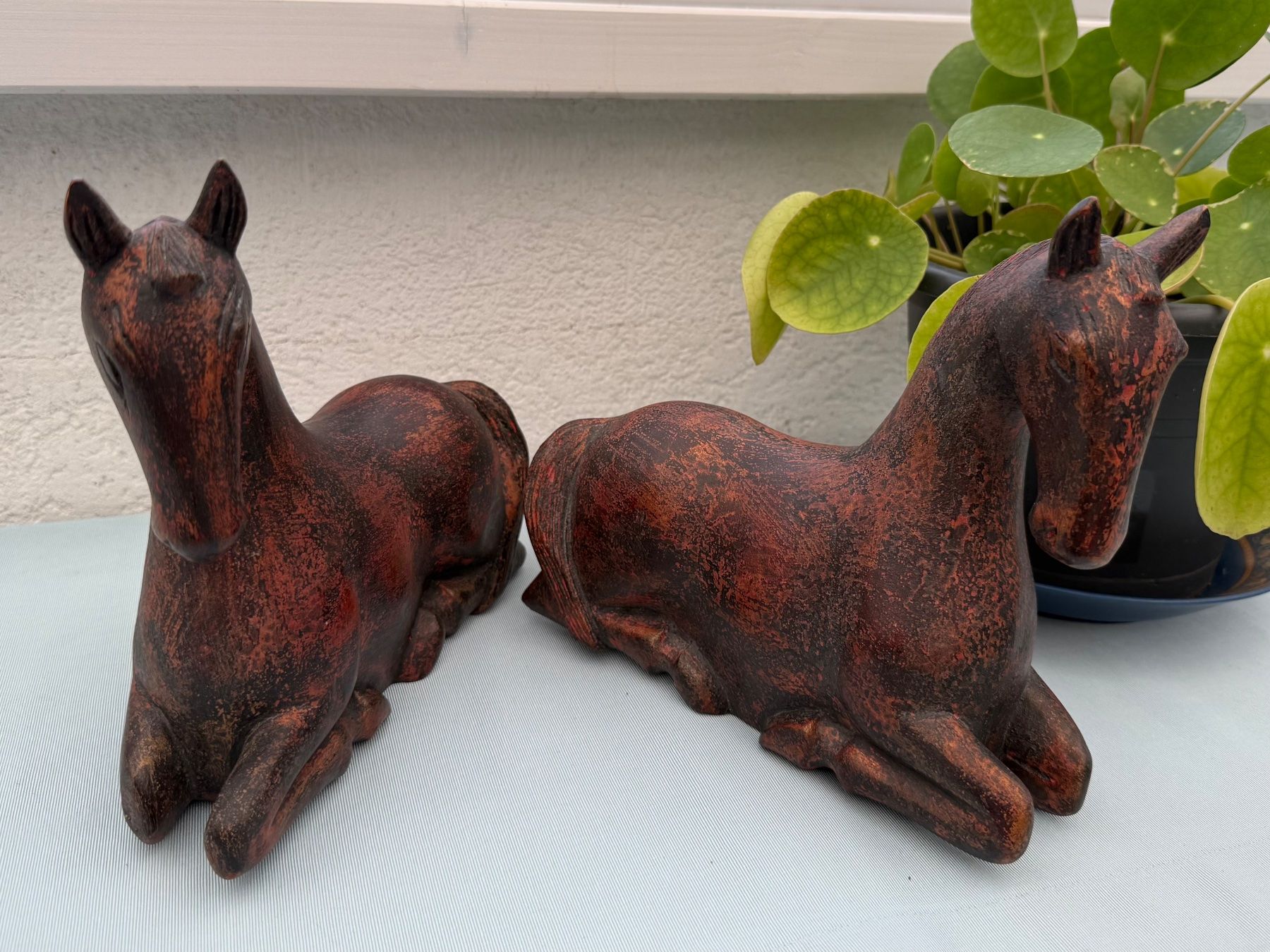 Figuren: Zwei Deko-Pferde – Gebraucht aus Lostorf von Nick1258 3