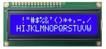 Componenti elettronici: Neues LCD Display Modul 1602, weiss auf blau – Nuovo e nell'imballaggio originale da Illnau venduto da diy-shop