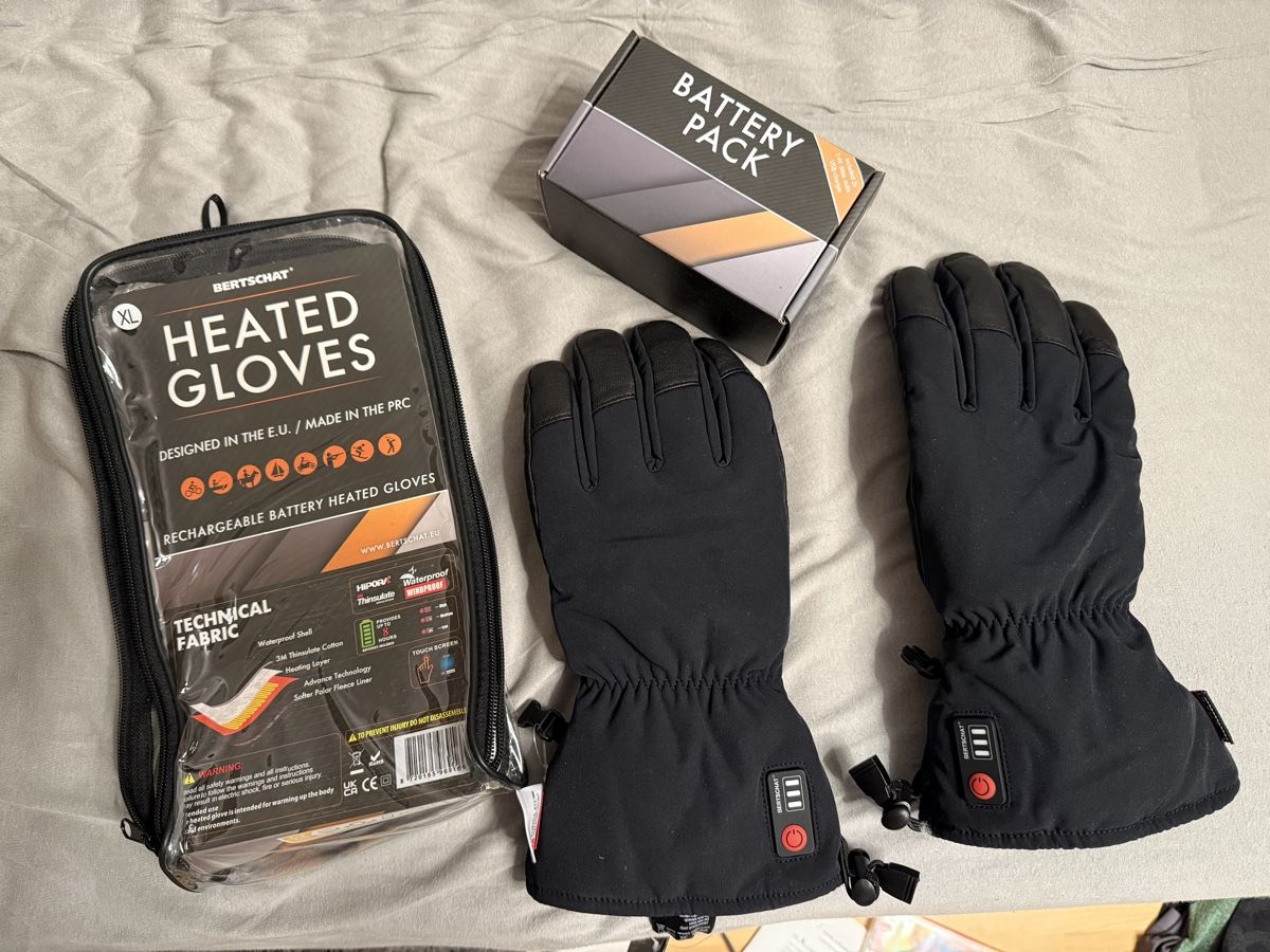 Autres accessoires hommes: Bertschat - Heizhandschuhe – Neuf avec emballage d'origine à Istighofen par diefja