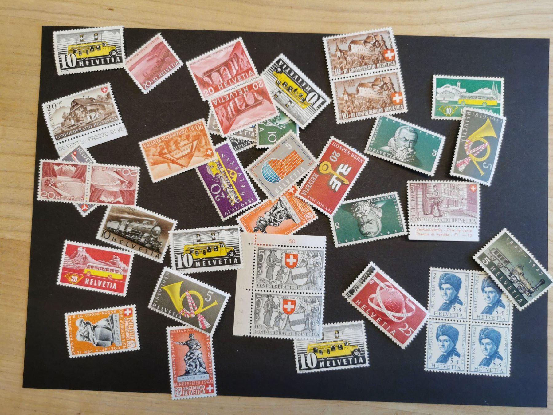 Tutti i francobolli: Briefmarken  Konvolut  Pro  Patria  1940  Sammlung – Usato da Rheineck venduto da kat_7gld 3