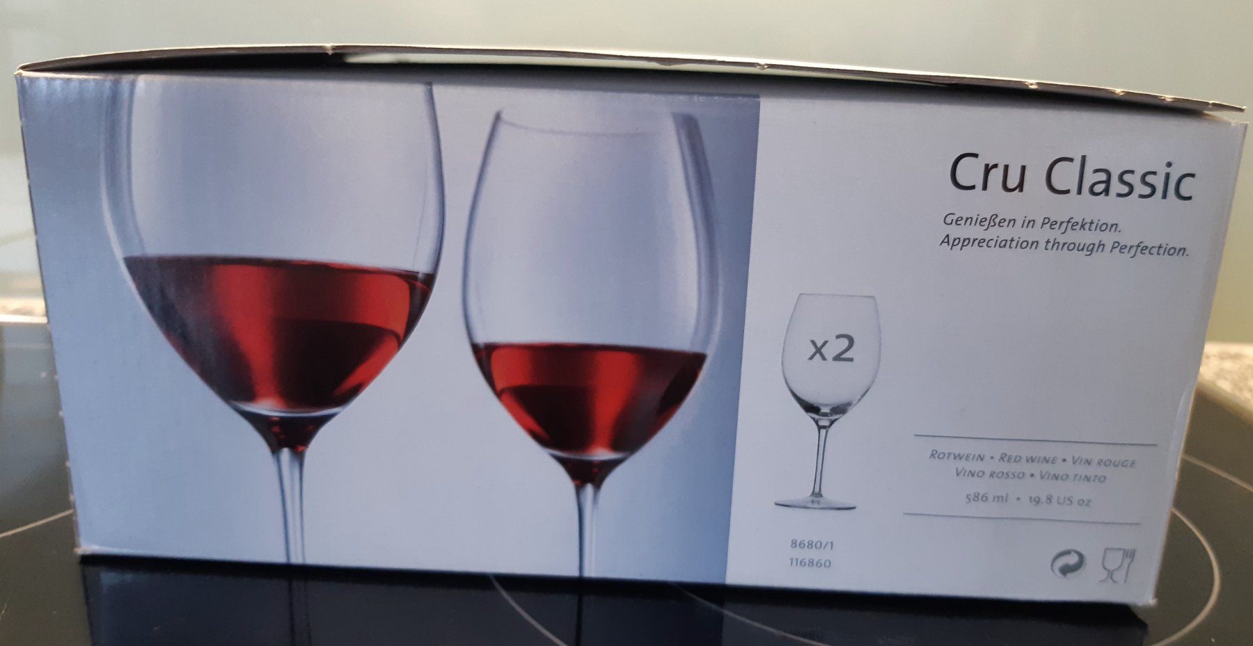 Schott Bicchieri: 2x Rotwein Gläser - SCHOTT Zwiesel – Nuovo (secondo la descrizione) da Zürich venduto da tobiasscheid 2
