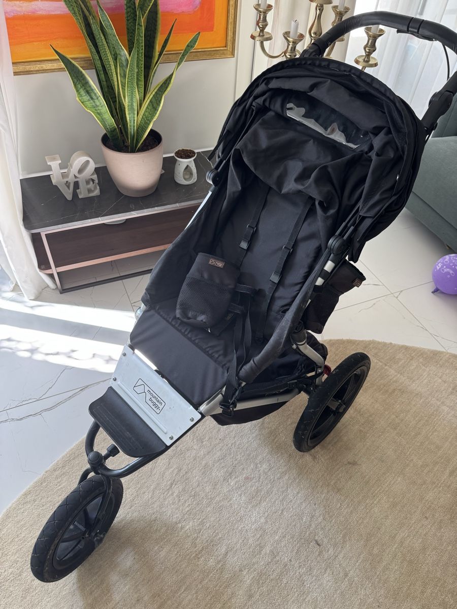 Kinderwagen Zubehör: Mountain Buggy Kinderwagen schwarz gebraucht – Gebraucht aus Seon von alexbahl77