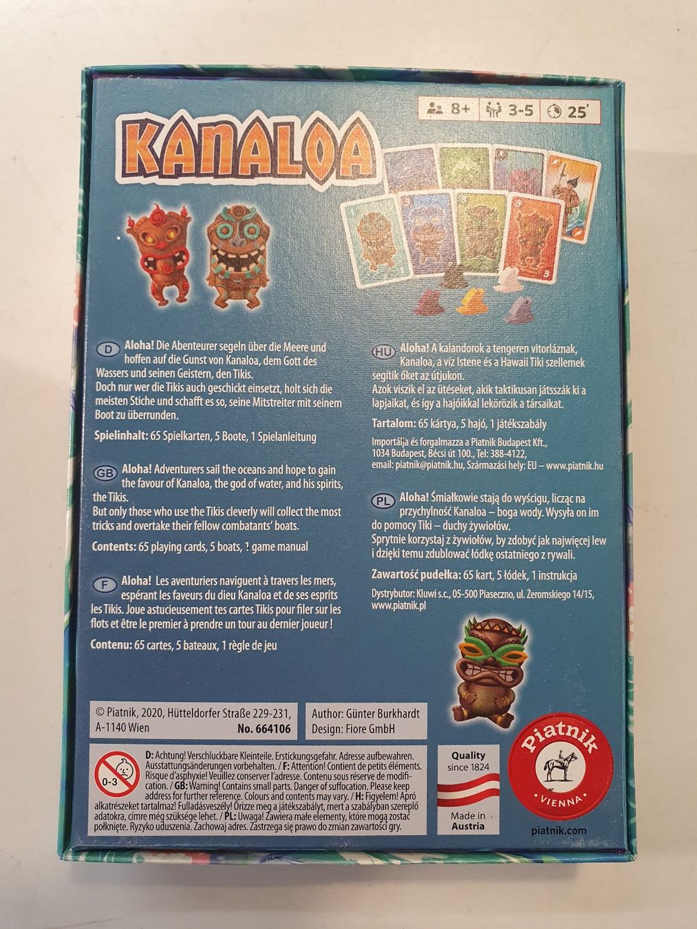 Giochi: Kanaloa orignalverpackt – Usato da Zürich venduto da loosebone 2