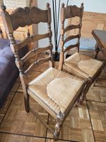 Massiver Holztisch Eiche Castle Furniture mit 4 Stühlen