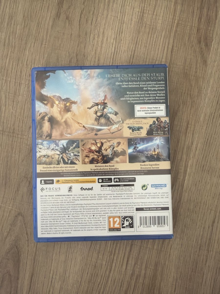 Giochi: Atlas Fallen Ps5 – Usato da Hagendorn venduto da masterchieff 1