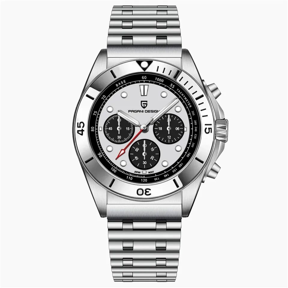 Pagani Design Orologi: Pagani Design Herren Uhr Chronograph – Nuovo e nell'imballaggio originale da Suhr venduto da sjay.Cv 2