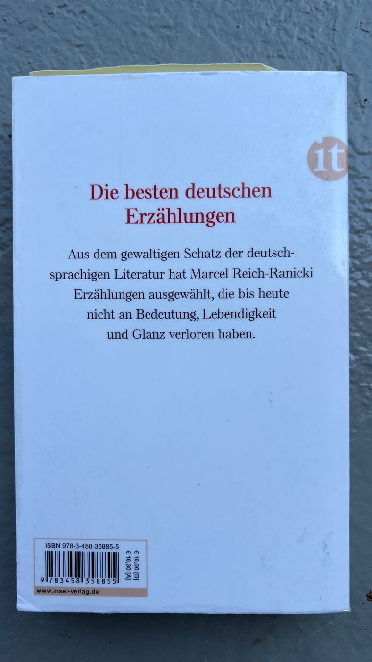 Livres: Die besten deutschen Erzählungen – D'occasion à Ebmatingen par lwe_x6h5 1