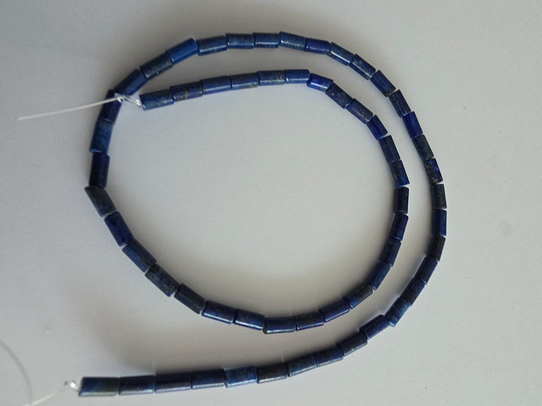 Pietre preziose: Lapislazuli Röhren facettiert ca. 3x6mm. – Nuovo e nell'imballaggio originale da Menziken venduto da Mirager 6