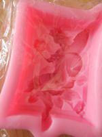 Basteln: Giessform Seifengiessform pink Fee Silikon NEU
