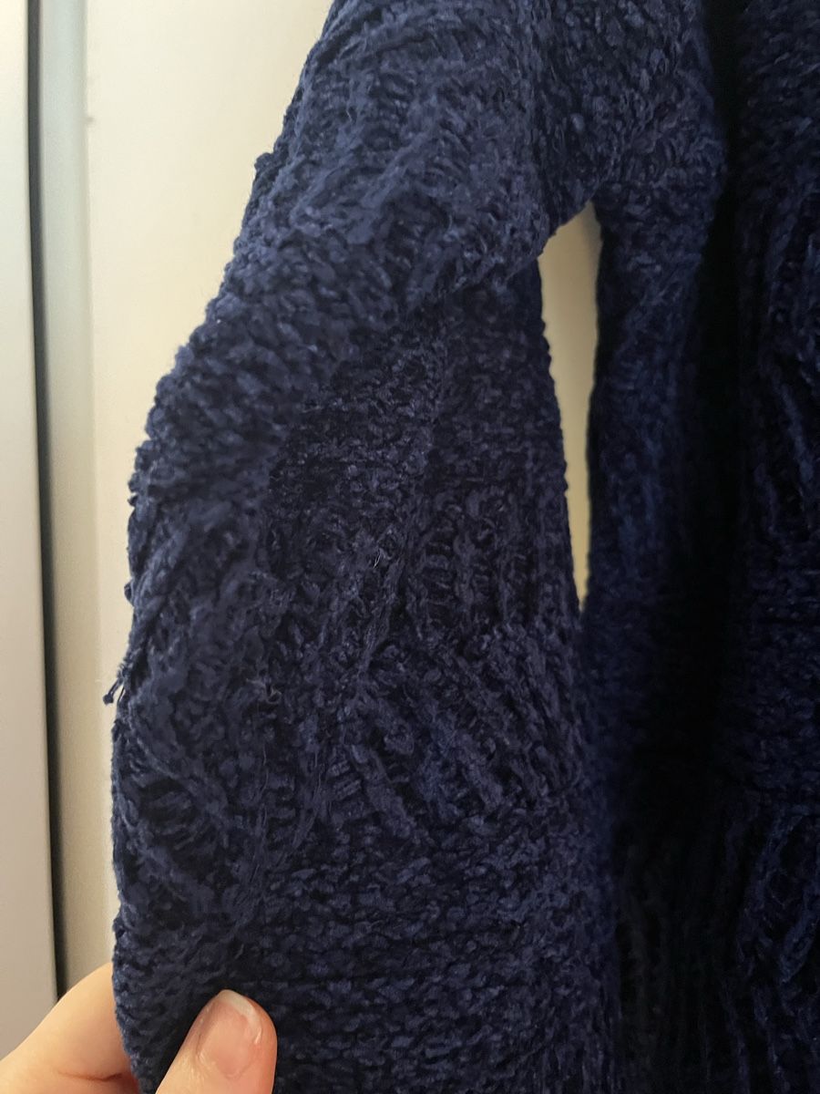 Maglioni & Felpe: Kuscheliger vintage Winterpullover, Gr. XL, Dunkelblau – Usato da Zürich venduto da Shopmystyle 3
