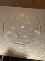 La Galiere Servierplatte Glas, Made in Germany, Ø33cm