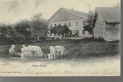 Ansichtskarten: carte postale Mont Crosin – Gebraucht aus Sorvilier von carose01
