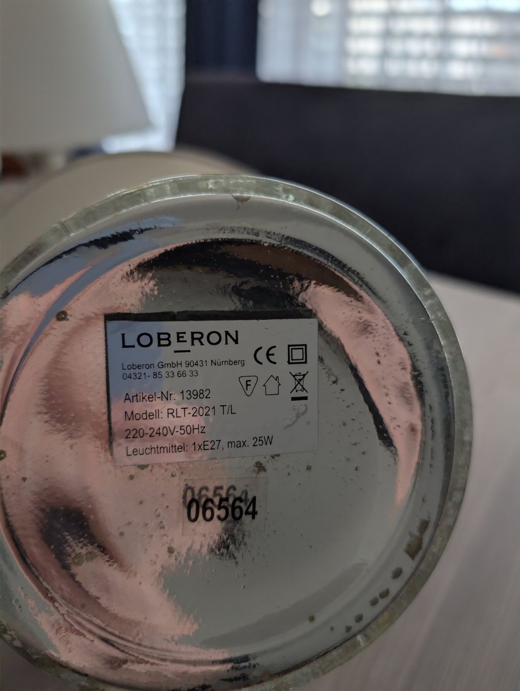 Loberon Lampes: 2x Loberon Tischlampe Hazel – D'occasion à Bremgarten AG par SvenR79 1