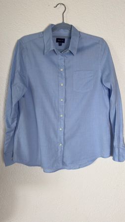 Chemise GANT bleu clair 42( M/L) / Bluse Baumwolle