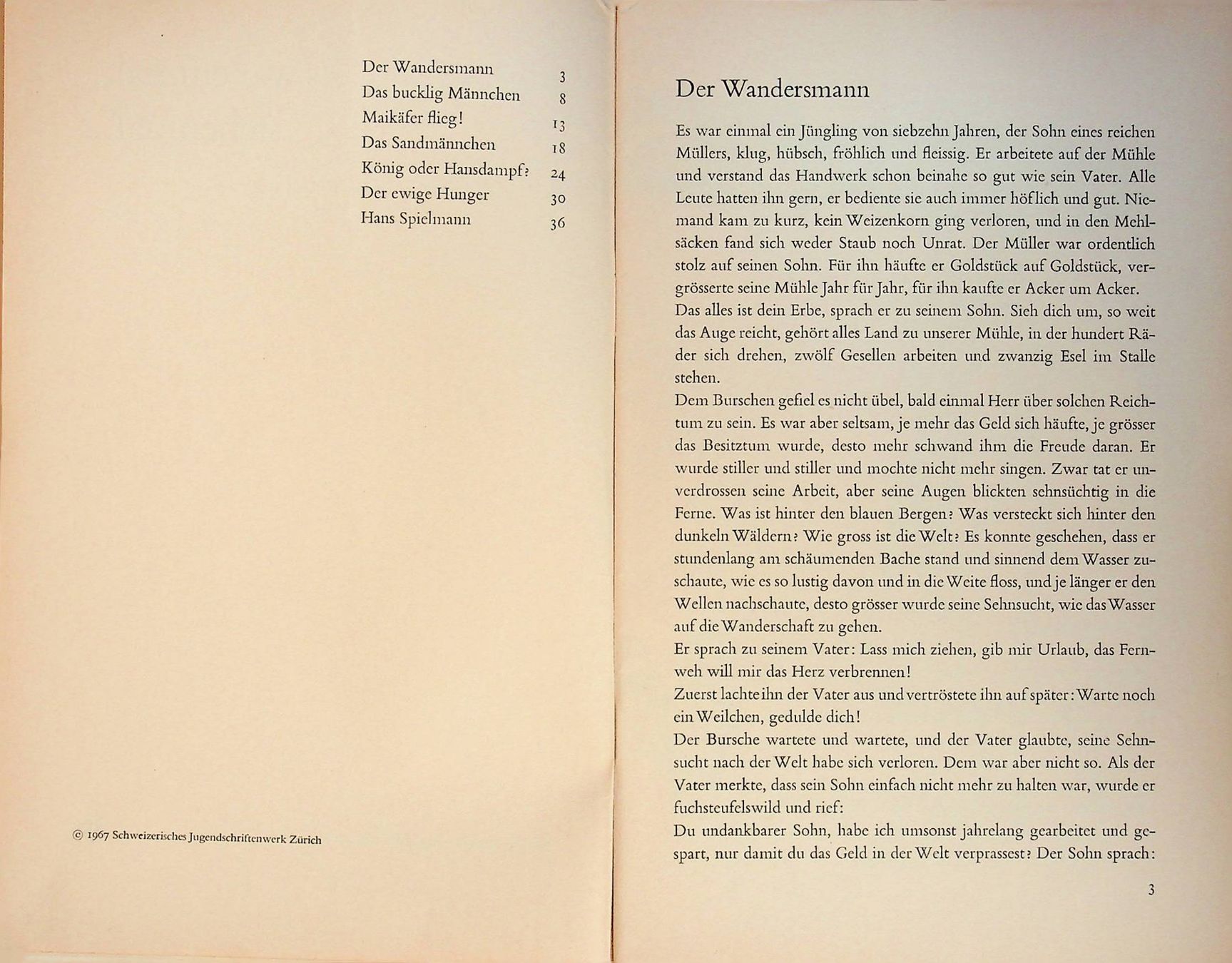 Libri: SJW 987 E. Lenhardt  Es war einmal .. siebenmal..EA 1967 – Usato da Reitnau venduto da Zaomir 2