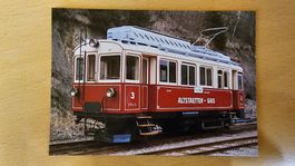 Postkarte AG Appenzellerbahn Zahnradtriebwagen CFe 3/3 3