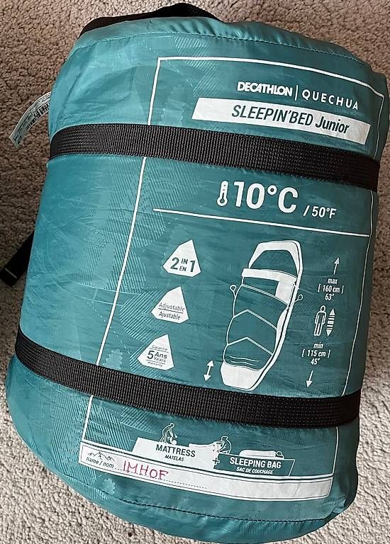 Sacchi a pelo: Schlafsack mit integrierter Matratze DECATHLON – Usato da Bottmingen venduto da bun_97h7