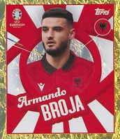 EURO 2024 Swiss Edition ALB-PTW Broja Gold Parallel