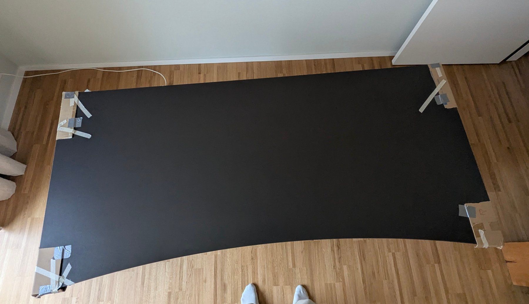 Schreibtische: Tischplatte 200cmx92cm anthrazit/grau – Gebraucht aus Aarau von florin_vc9b