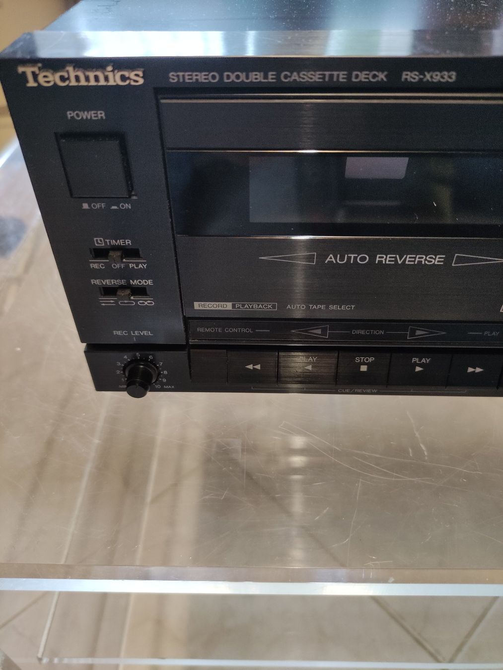 Technics Registratori: Technics RS-X933 Doppel Kassettendeck – Usato da Mitlödi venduto da Amik 3