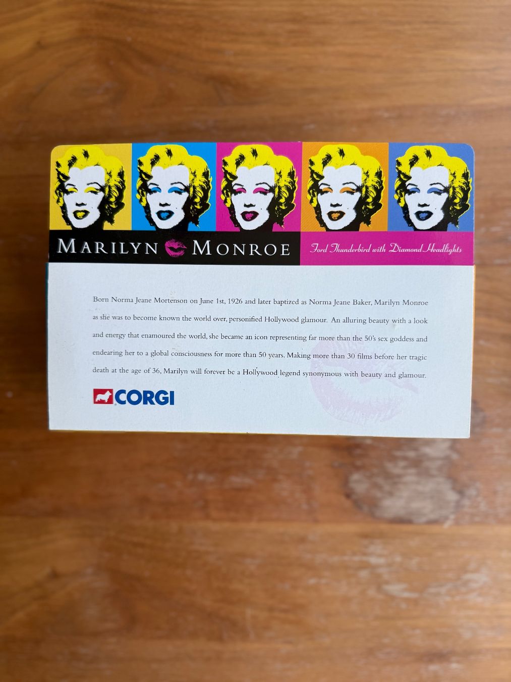 Corgi Toys Modellini d'auto: Corgi 39902 Ford Thunderbird Marilyn Monroe avec boite – Usato da Genève venduto da math_cedra 3