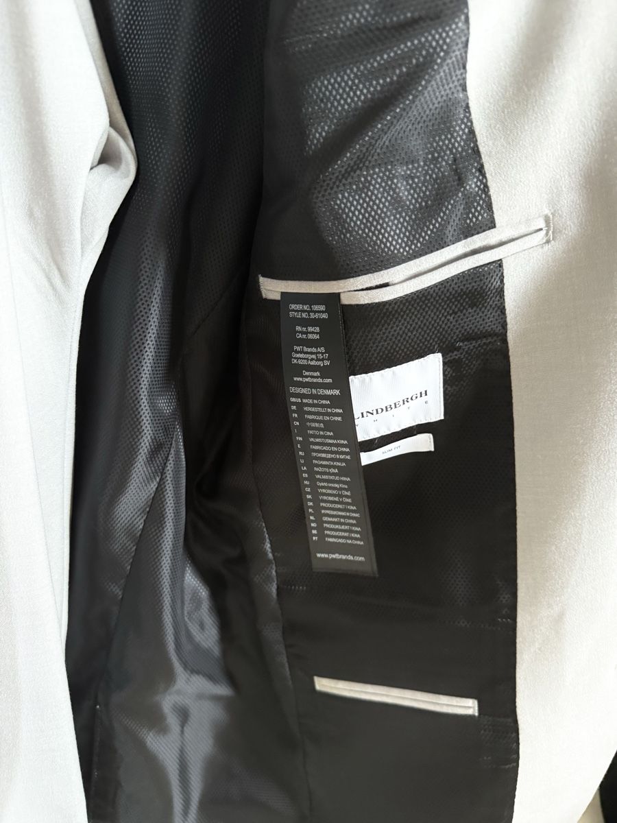 Lindeberg Completi: Lindbergh Anzug Gr. 48 Hellgrau - neu – Nuovo e nell'imballaggio originale da Tuggen venduto da mat_6b2h 4