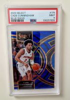 Carte NBA Cade Cunningham PSA 9 Blue Wave 2023 Select
