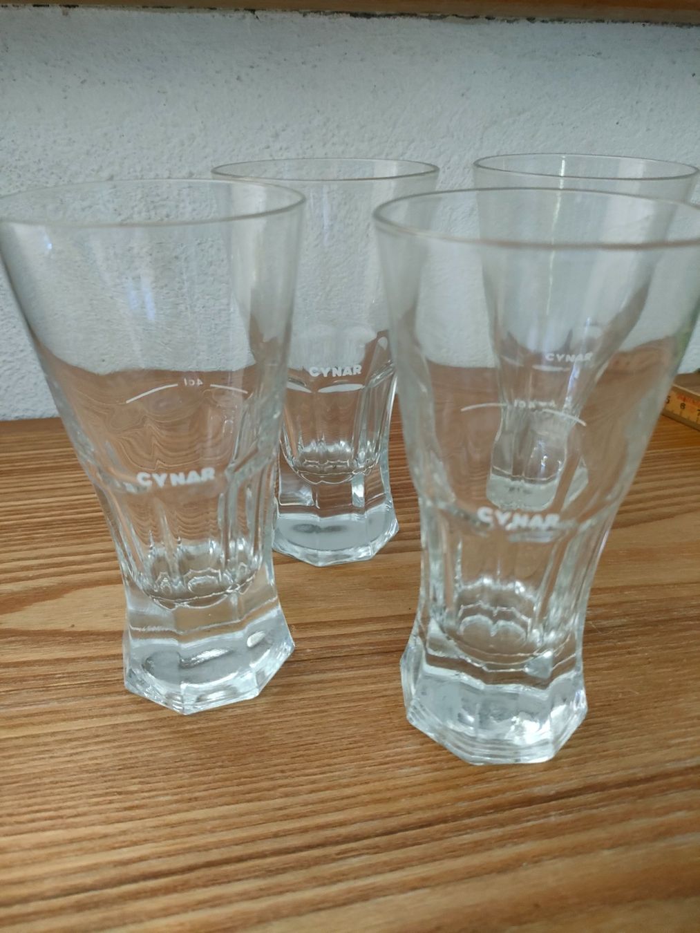 Cynar Gläser: 4 Cynar Gläser, Schnapsgläser – Gebraucht aus Wiesendangen von s_er