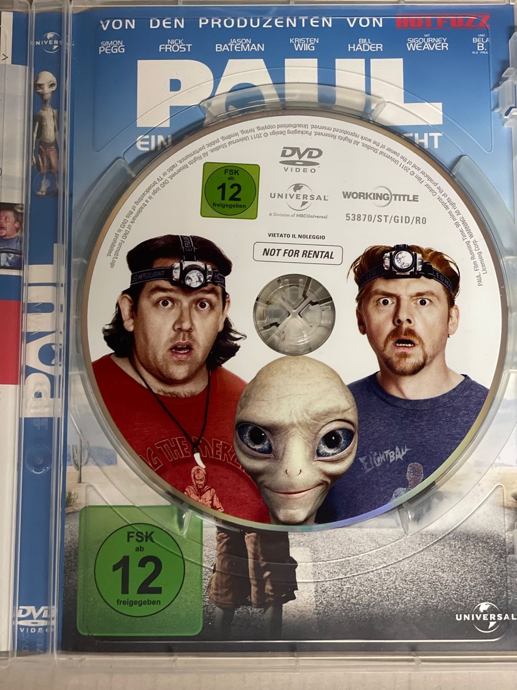Alle DVDs: Paul - Ein Alien auf der Flucht – Gebraucht aus Muri b. Bern von AdidasCollector 2