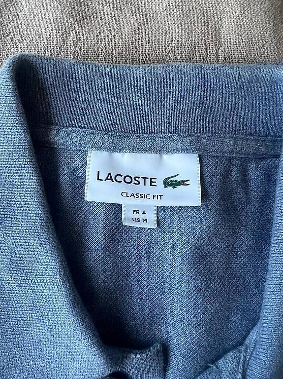 Lacoste Polos: Polo Lacoste bleu classic fit – Neuf (Voir description) à Genthod par mar_g8vn 3