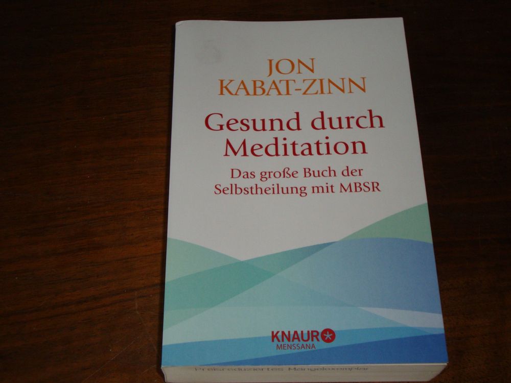 Jon KabatZinn Gesund durch Meditation Standardwerk Kaufen auf Ricardo