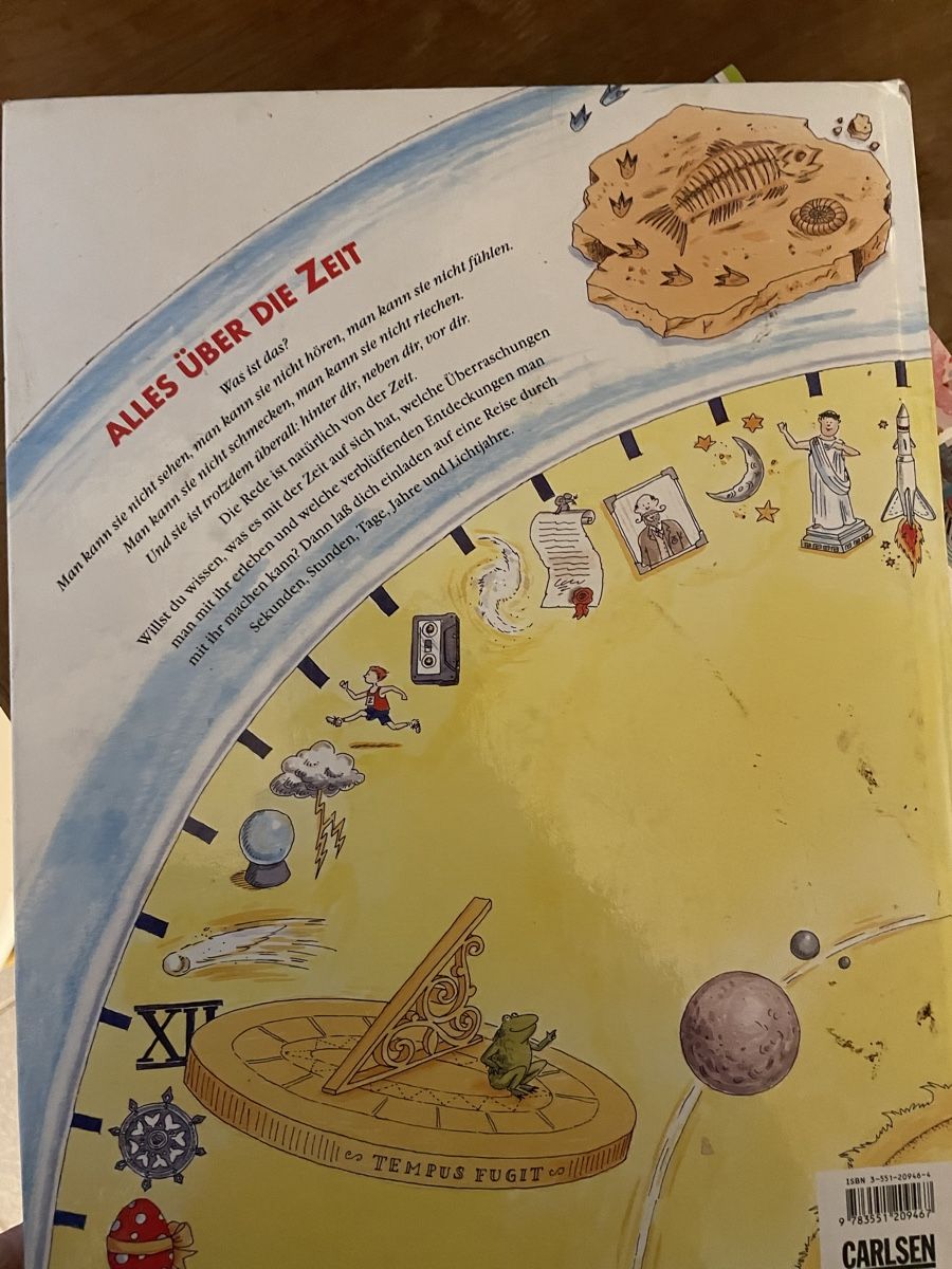 Libri: Kinderbuch "Alles über die Zeit" – Usato da Bern venduto da brup 1