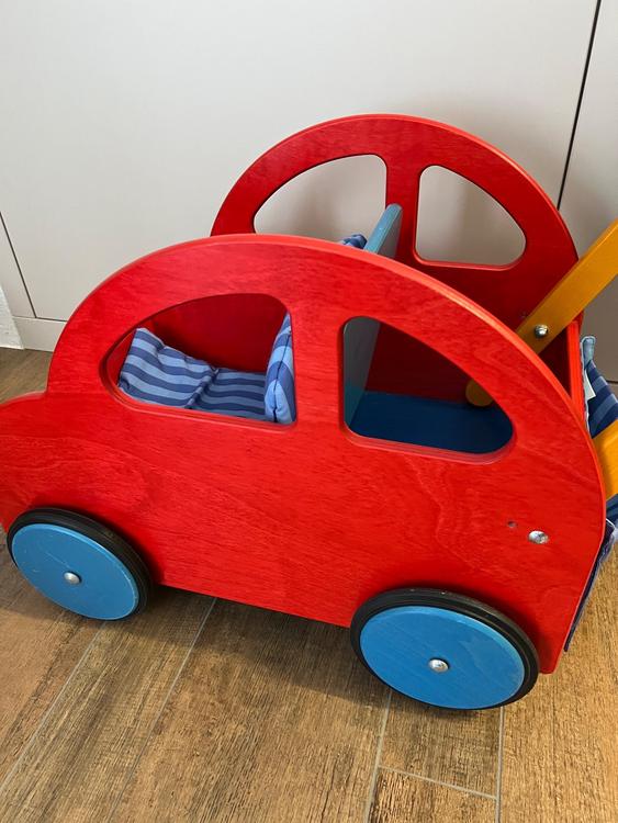  HABA Holz Puppenwagen (Gebraucht) in Quarten für CHF 30 – nur Abholung Bildidee 
