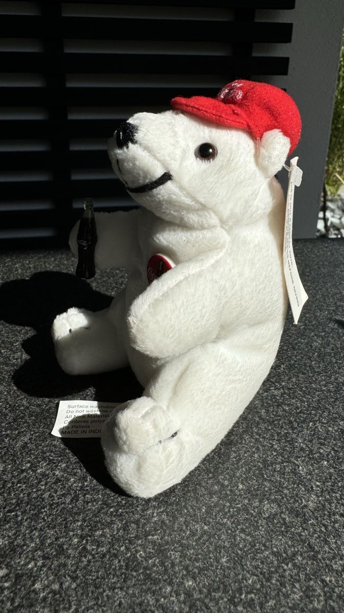 Coca-Cola Jouets: Original Coca-Cola Eisbär Plüschtier mit Etikett – D'occasion à Bassersdorf par coco-loco 6
