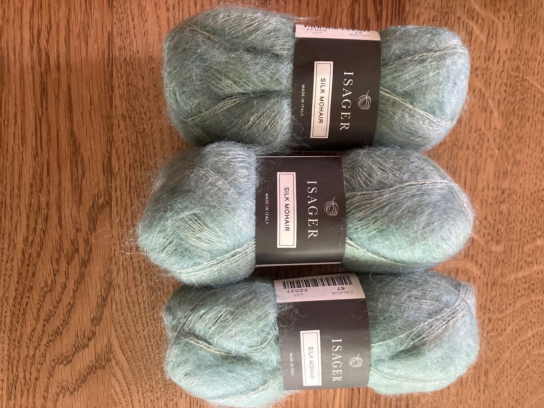 Lana: Isager silk mohair, color 67 – Nuovo e nell'imballaggio originale da Zollikerberg venduto da Nwahl
