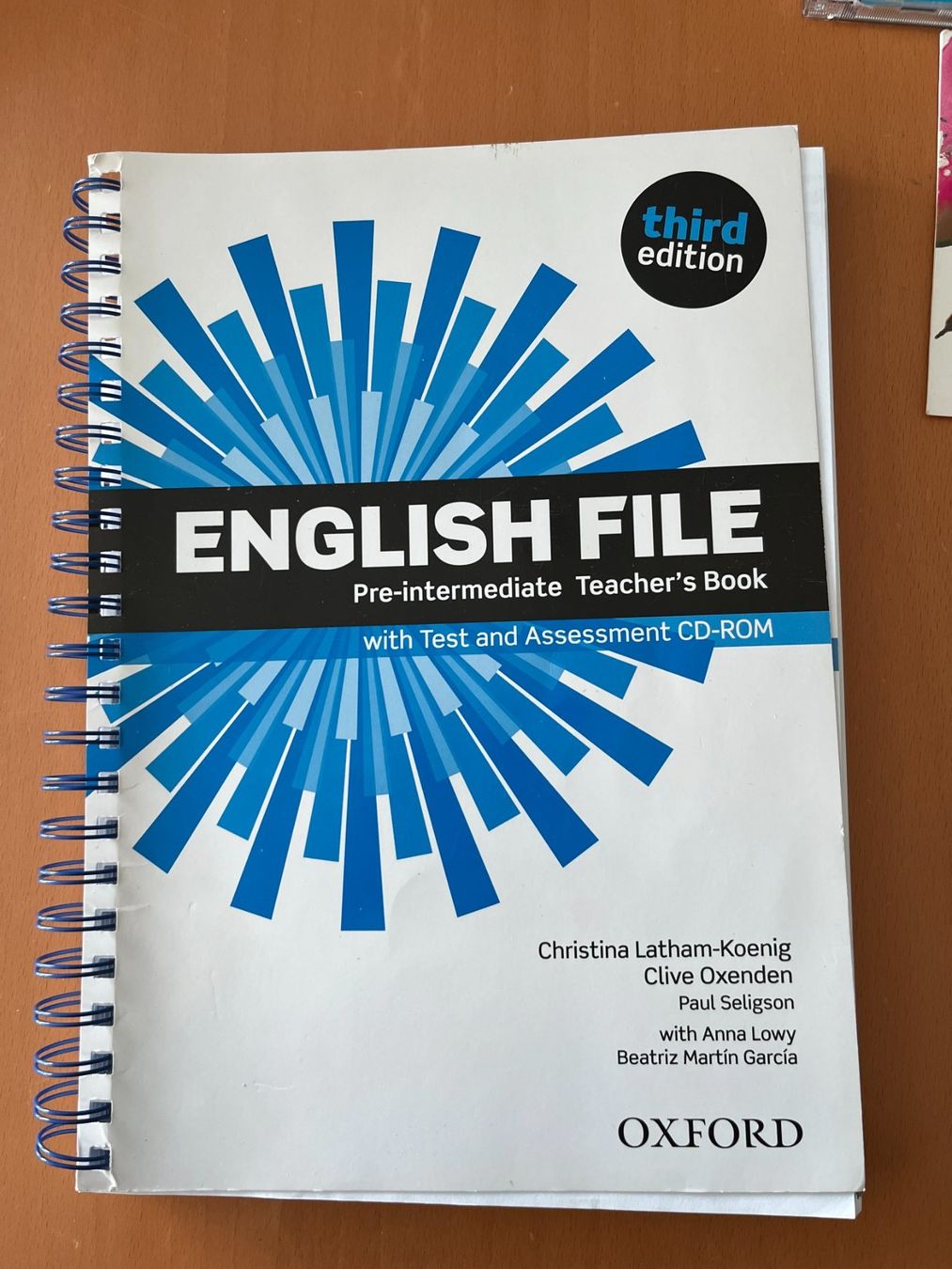 Libri: English Pre Intermediate Teachers Book – Usato da Baar venduto da Amarillis3