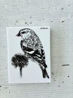 LaBlanche Stempelset Vogel auf Blume