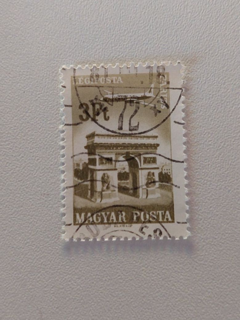 Tutti i francobolli: Ungarische Briefmarke, 3Ft – Usato da Erlinsbach venduto da pfunky